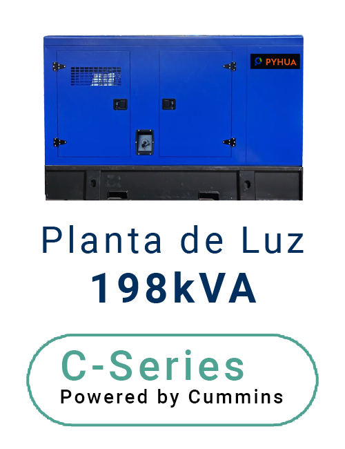 Plantas de Luz C-Series by Cummins 198kVA
