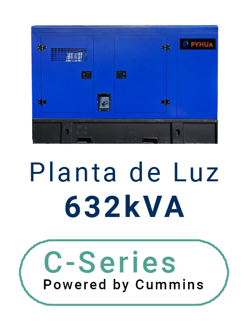 Plantas de Luz C-Series by Cummins 632kVA