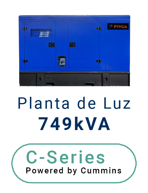 Plantas de Luz C-Series by Cummins 749kVA